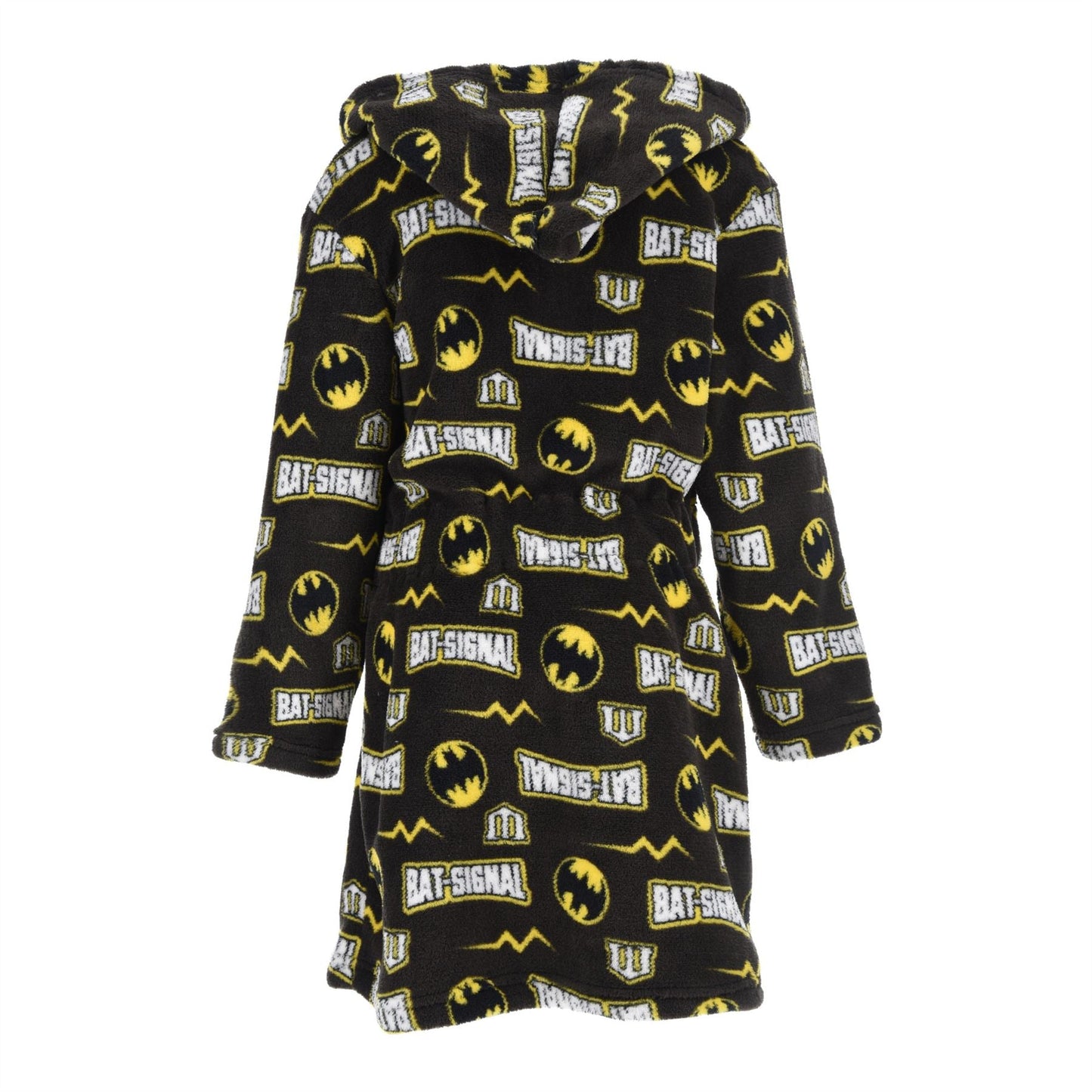 Kids Batman 'Bat-Signal' Fleece Robe - Multi Batman