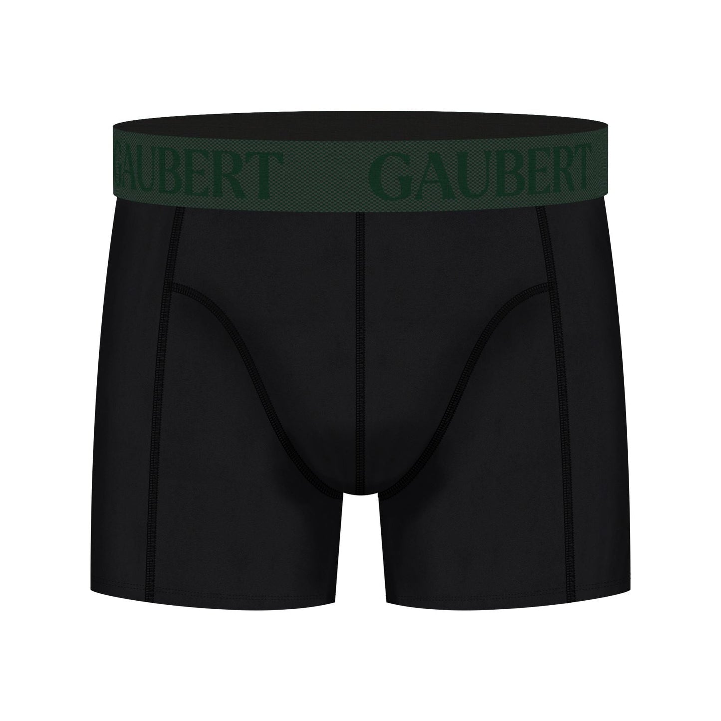 Gaubert Premium Bamboo Boxer Shorts (3 Pack) - Black Gaubert