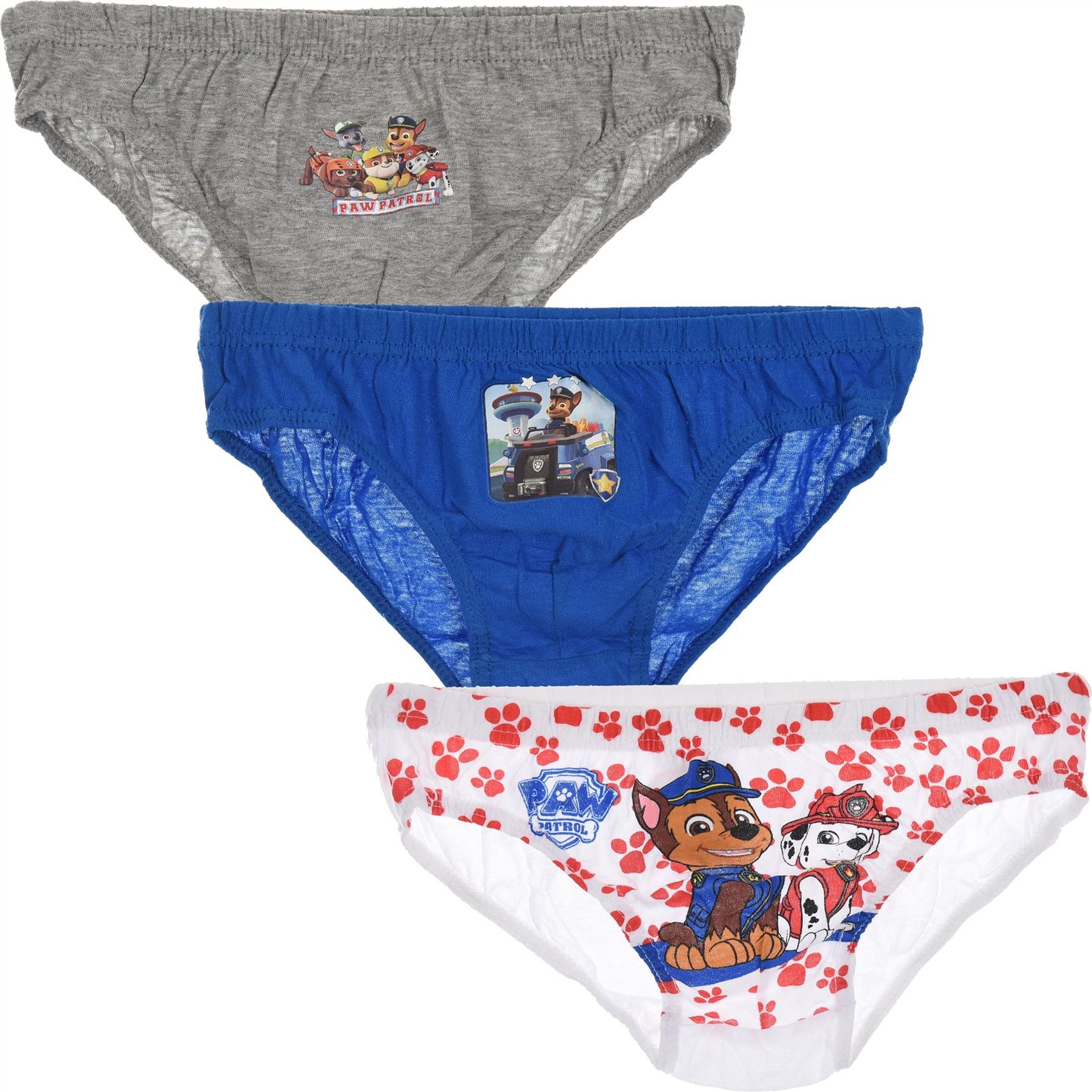 Boys Paw Patrol Briefs Style 2 (3 Pack)
