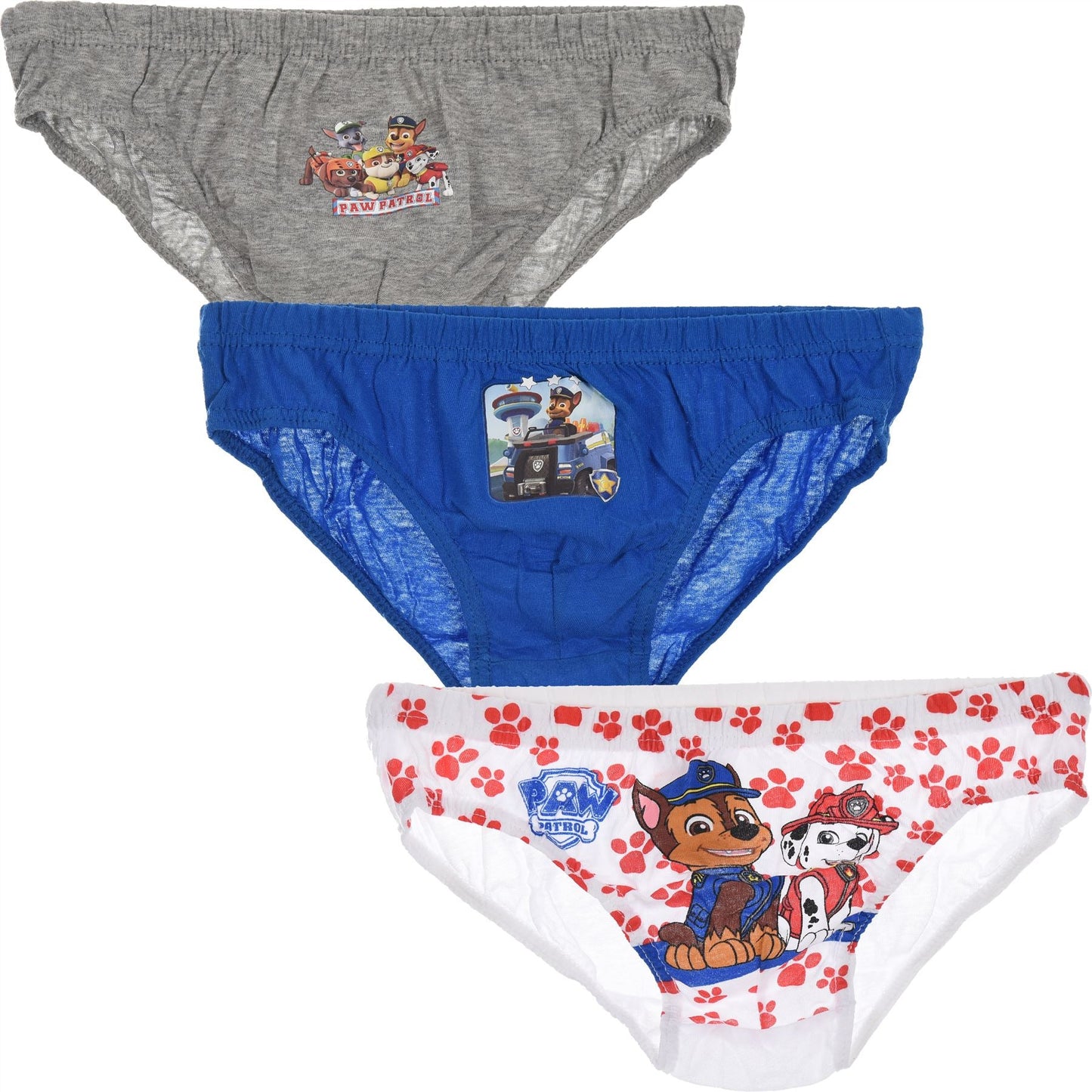 Boys Paw Patrol Briefs Style 2 (3 Pack) Paw Patrol