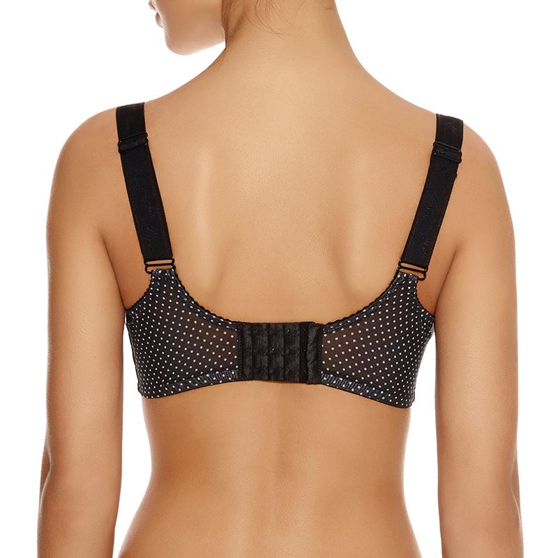 Freya Dotty Soft Cup Nursing Bra - Black Freya