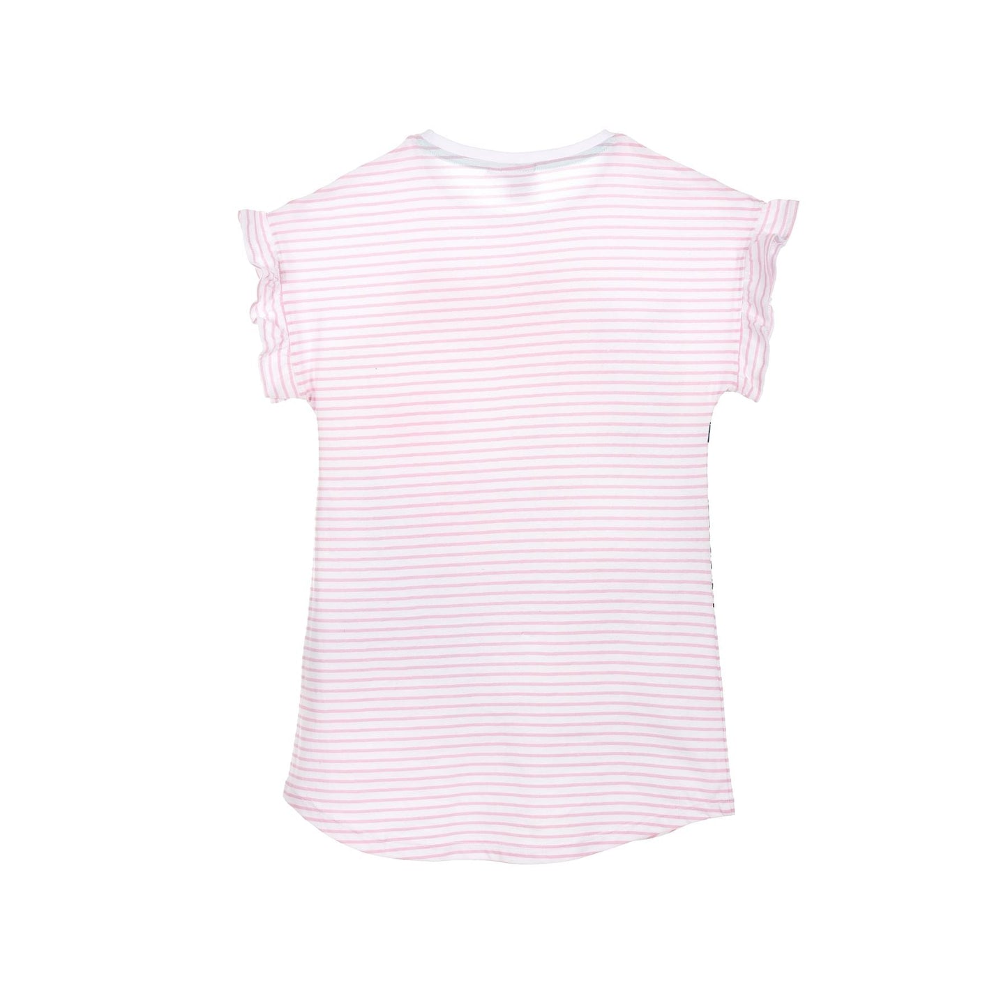 Girls Minnie Mouse 'Love' Stripe Nightdress - Pink Minnie Mouse