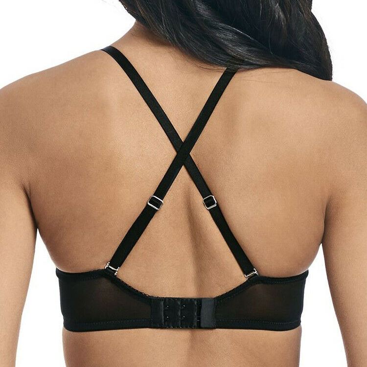 Wacoal Opulence Deep Plunge Cleavage Bra - Black