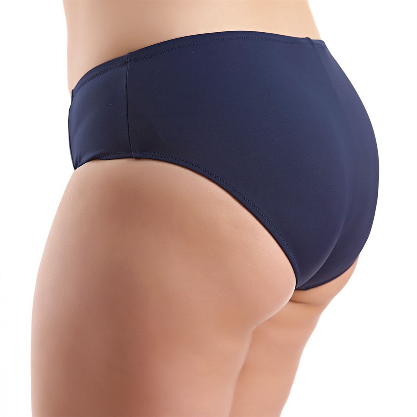 Elomi Essentials Mid Rise Bikini Brief - Midnight