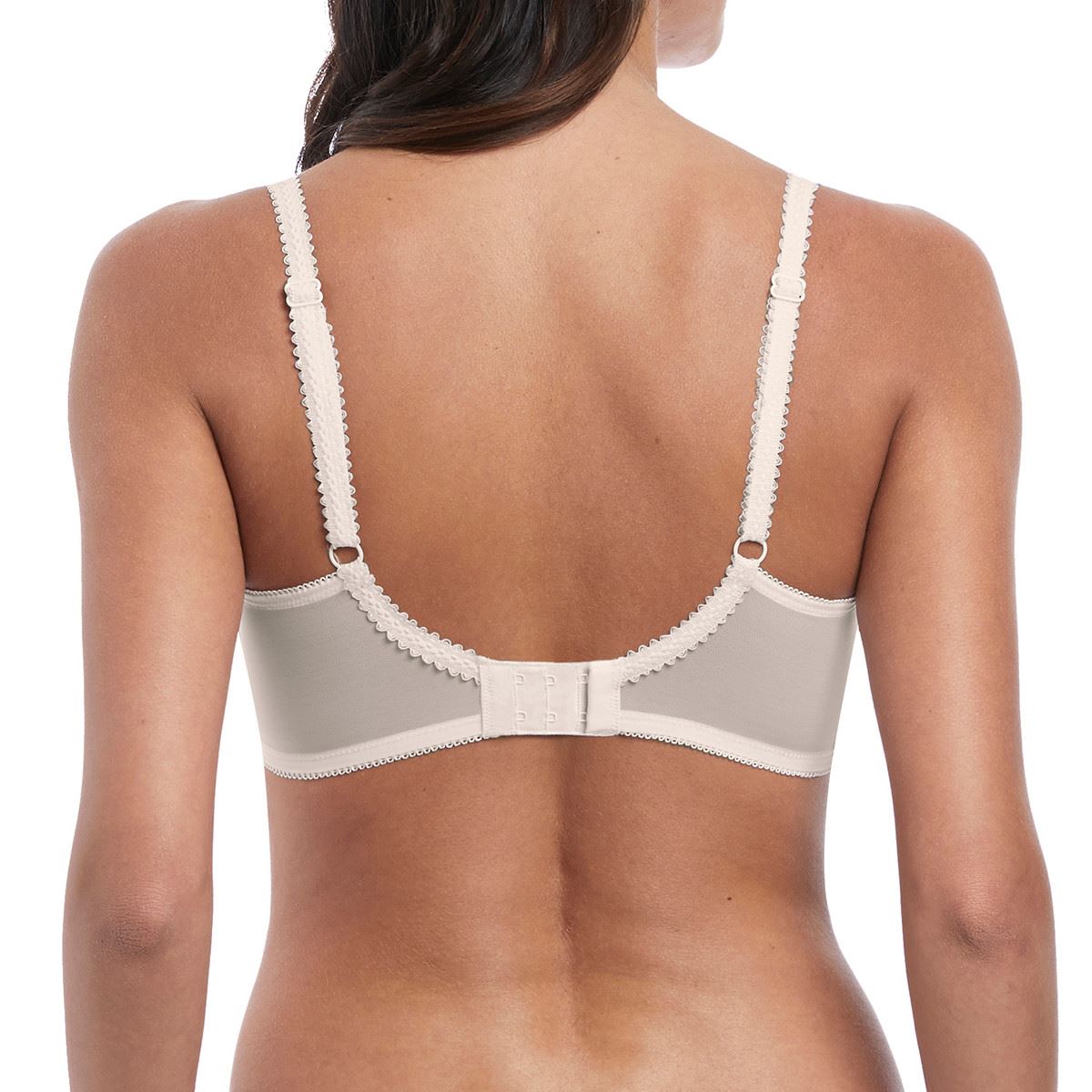 Wacoal Lace Essentiel Fuller Figure Bra - Cream/Powder Wacoal