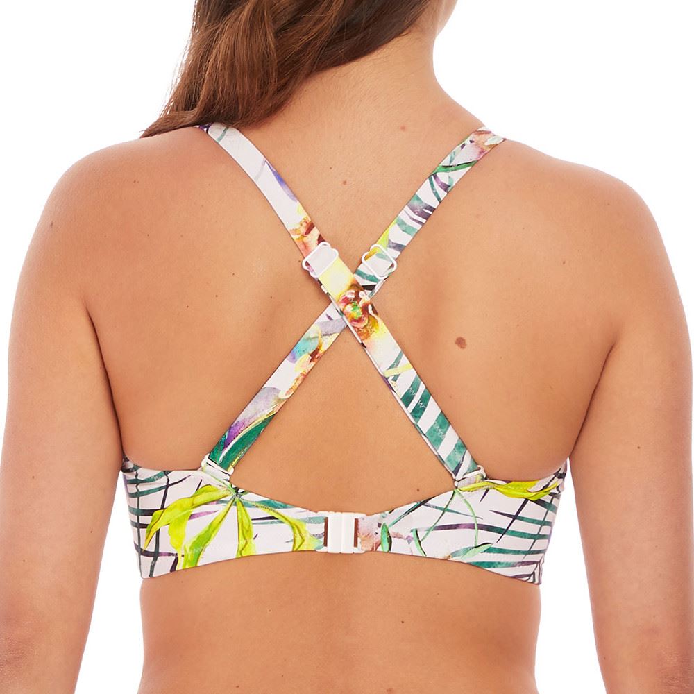 Fantasie Playa Blanca Plunge Bikini Top - Multi Fantasie Swimwear