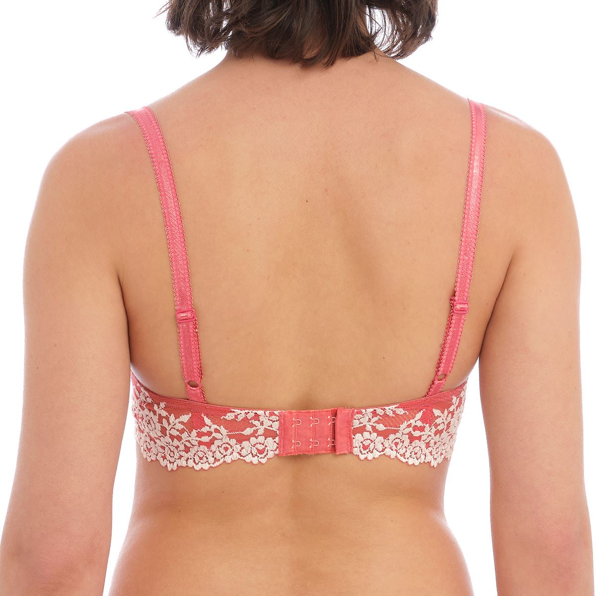 Wacoal Embrace Lace Bra - Faded Rose/White Sand Wacoal