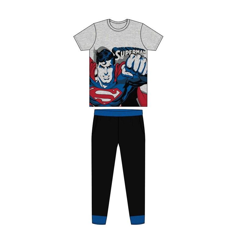 Mens Superman Justice League Pyjamas Superman