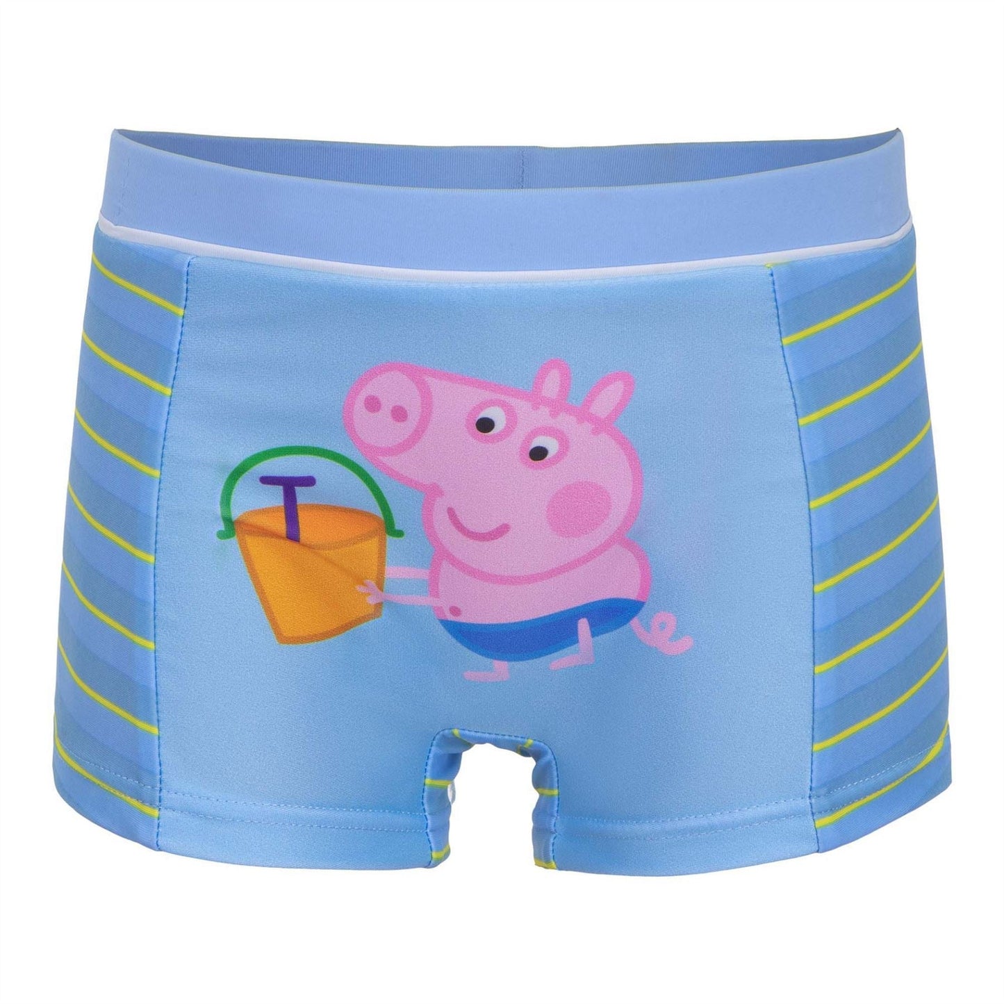 Boys Peppa Pig George Beach Swim Shorts - Blue Peppa Pig
