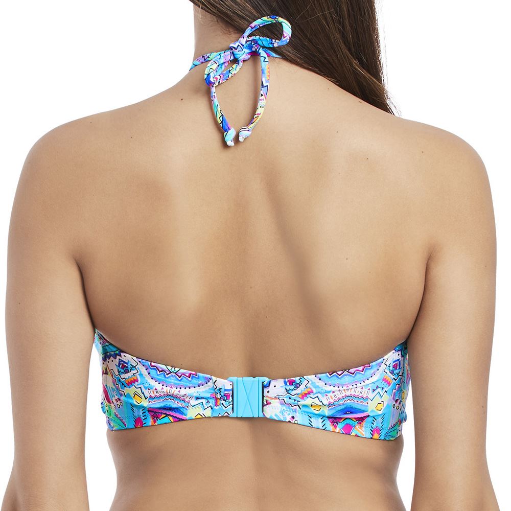 Freya New Native Bandeau Bikini Top - Multi Freya Swimwear