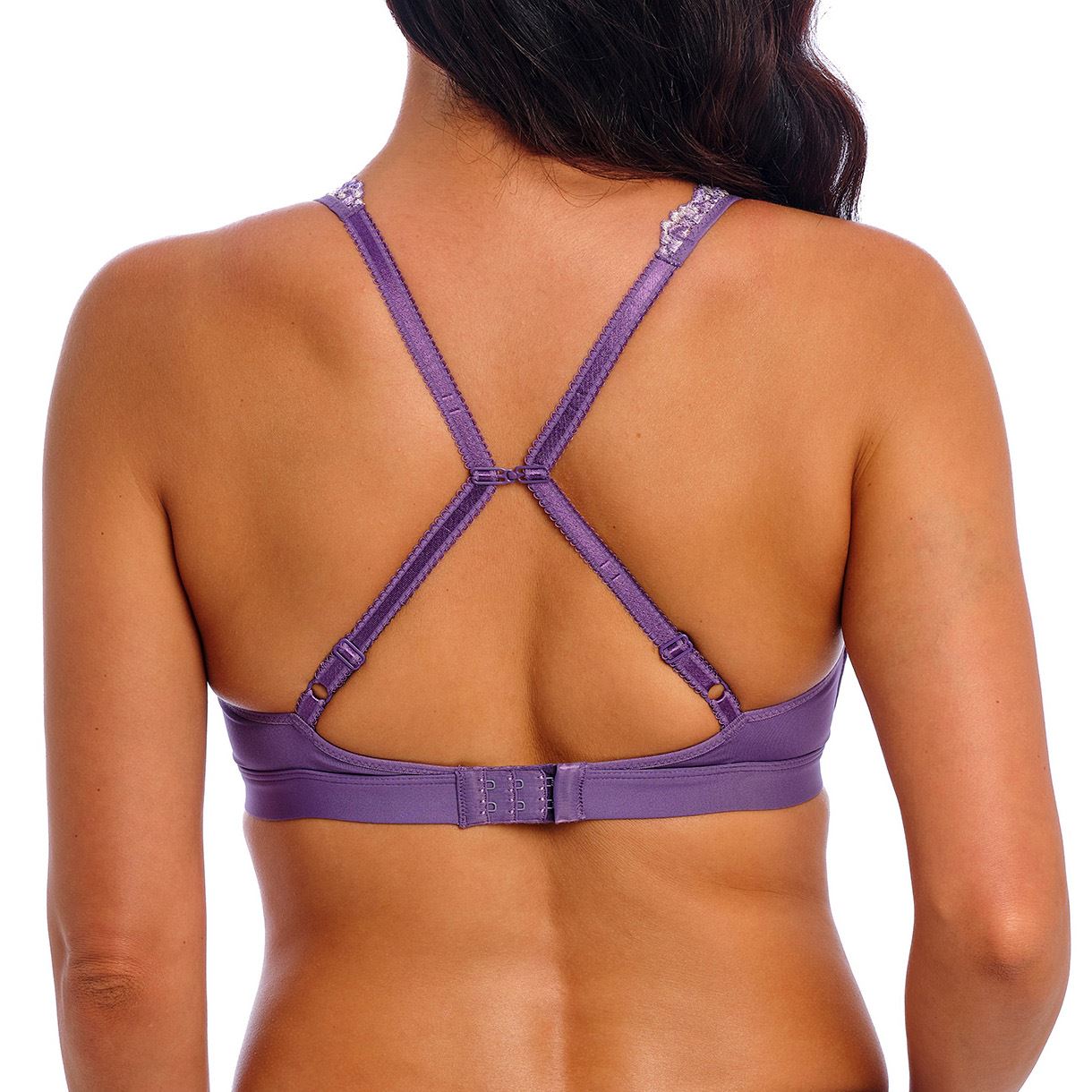 Wacoal Embrace Lace Soft Cup Bra - Grape Compote/Multi Wacoal