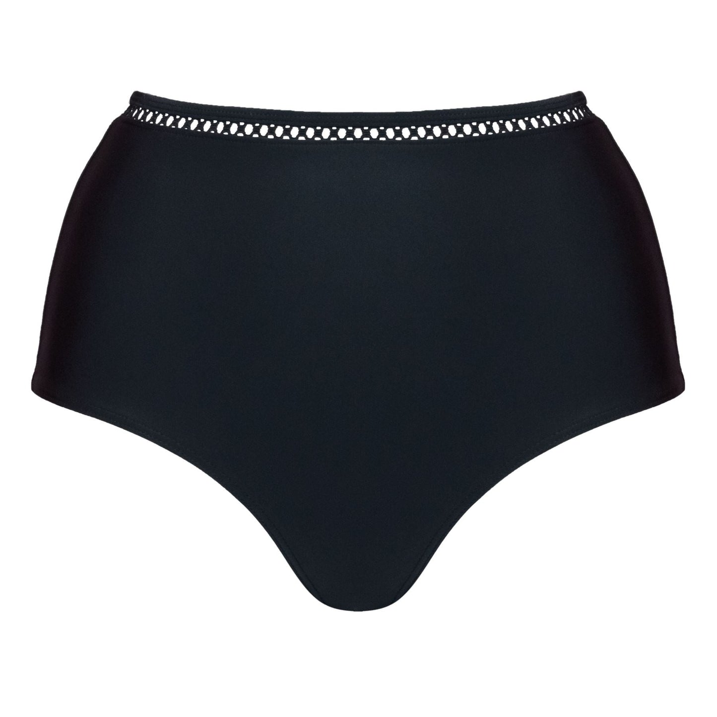 Curvy Kate First Class High Waist Bikini Brief - Black Curvy Kate Swimwear