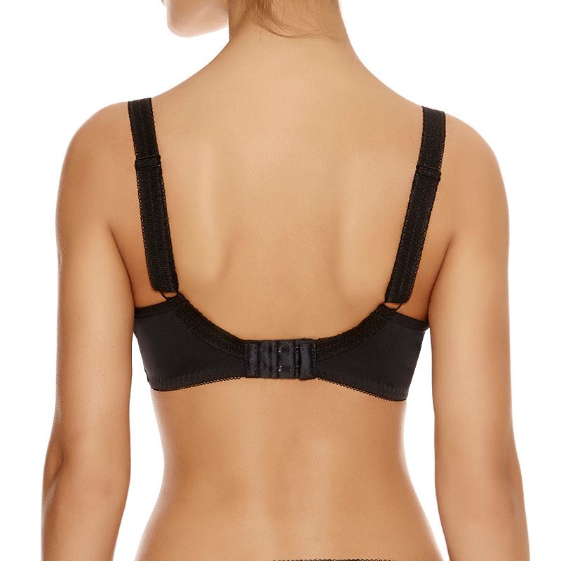 Freya Deco Moulded Plunge Bra - Black Freya
