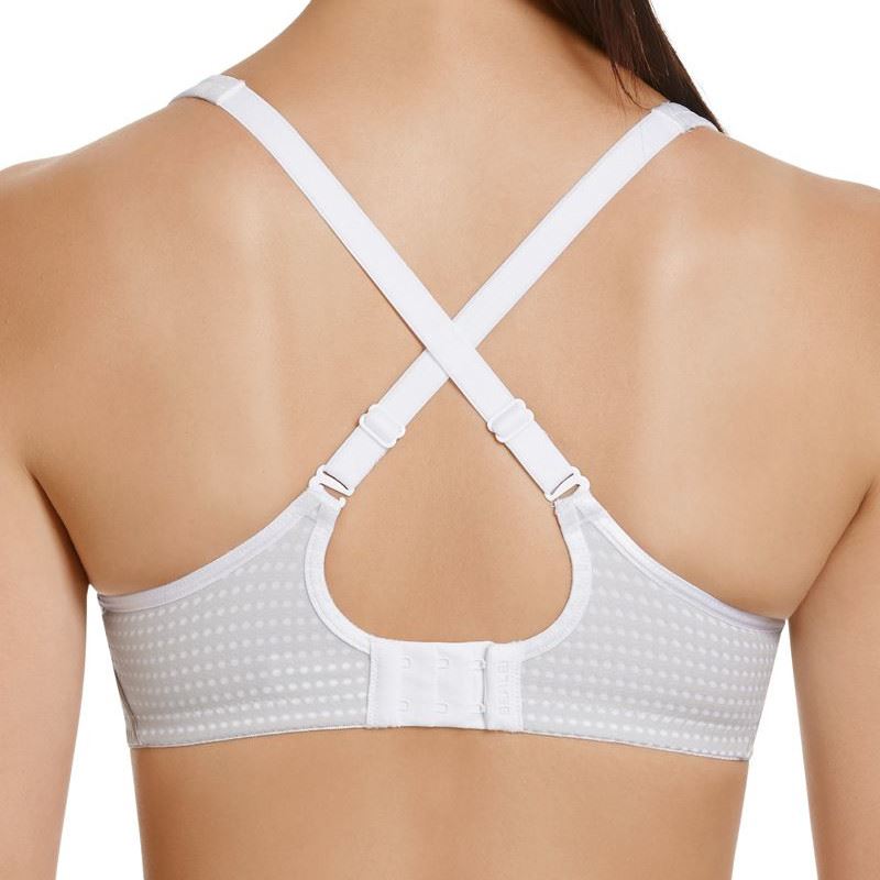 Berlei Electrify Mesh Padded Sports Bra - White Berlei