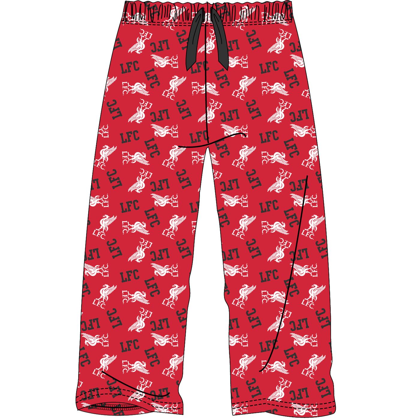 Boys Liverpool Lounge Pants - Red