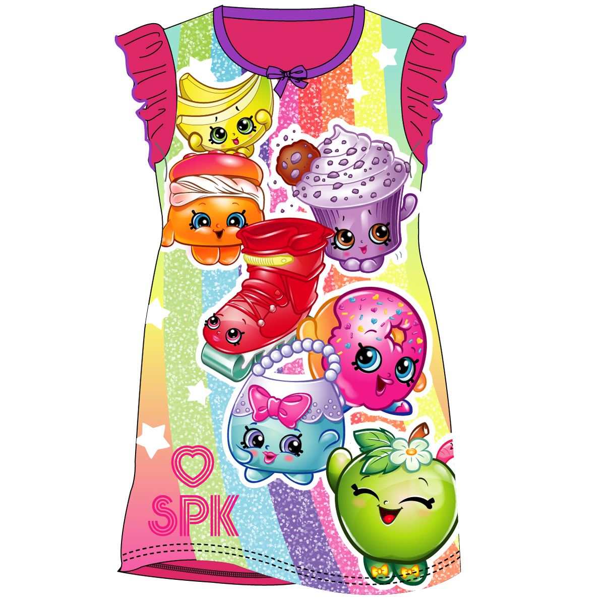 Girls Shopkins Nightdress Shopkins