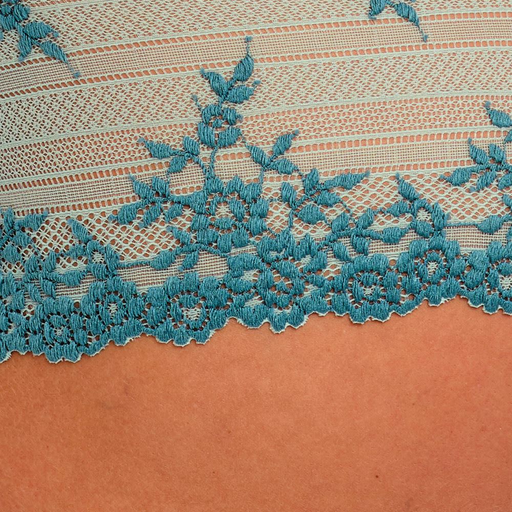 Wacoal Embrace Lace Boyshort - Eggshell Blue/Brittany Blue Wacoal