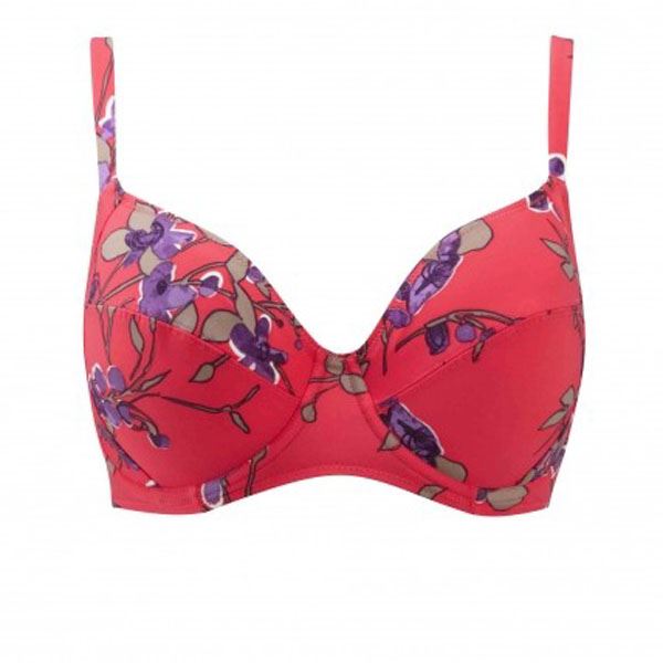 Fantasie Kyoto Full Cup Bikini Top - Lotus Blossom Fantasie Swimwear