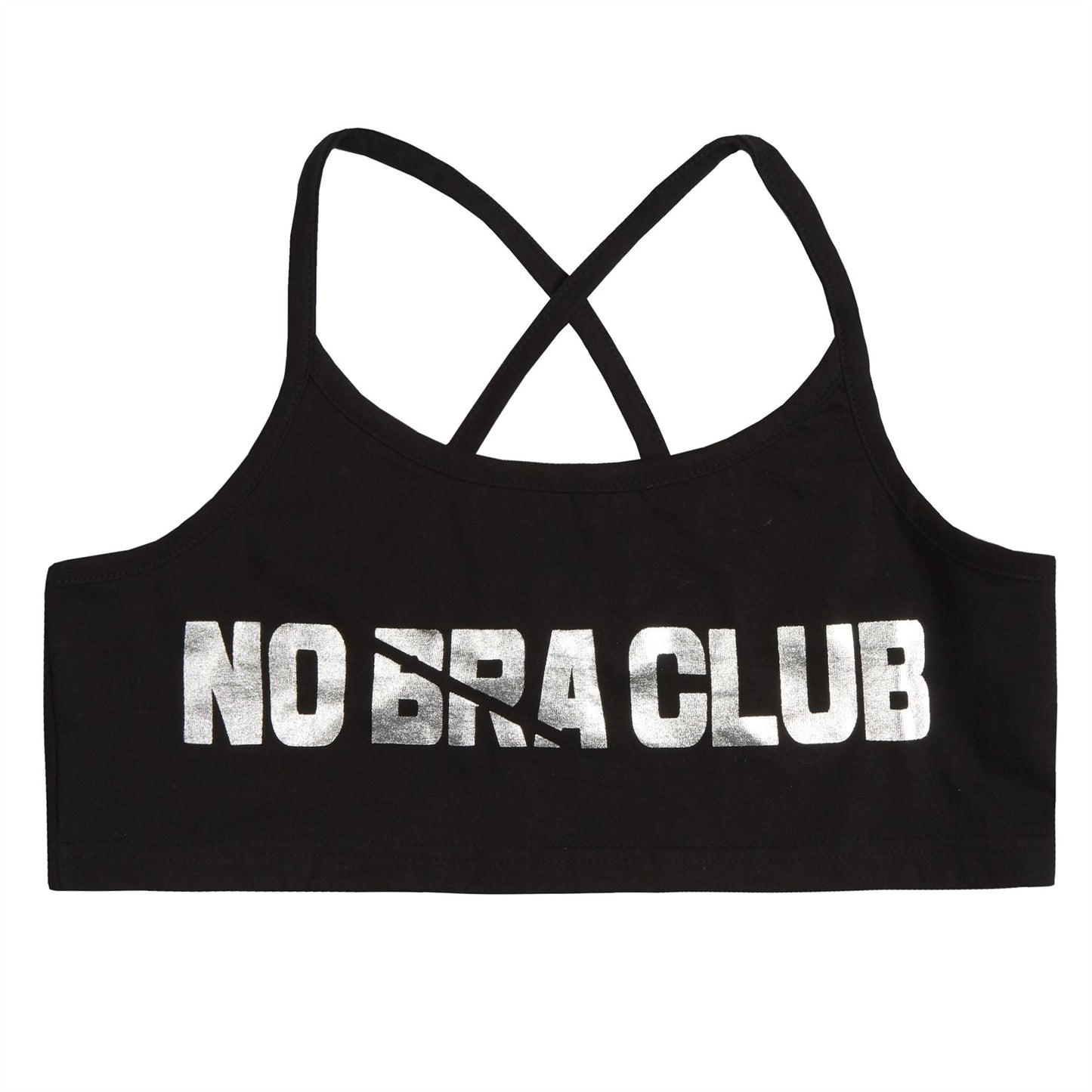 Forever Dreaming Womens 'No Bra Club' Bralette/Lounge Pant - Black/Grey Forever Dreaming