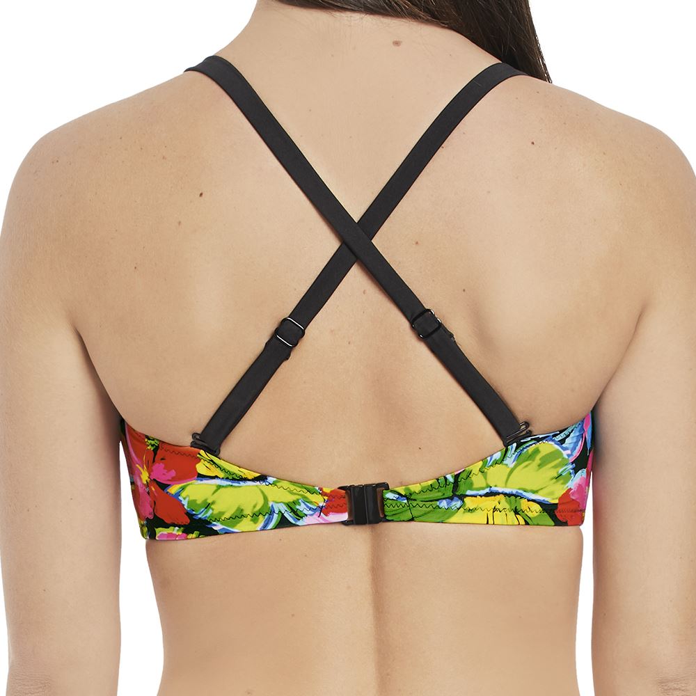 Fantasie Santa Barbara Multiway Twist Bandeau Bikini Top - Multi Fantasie Swimwear