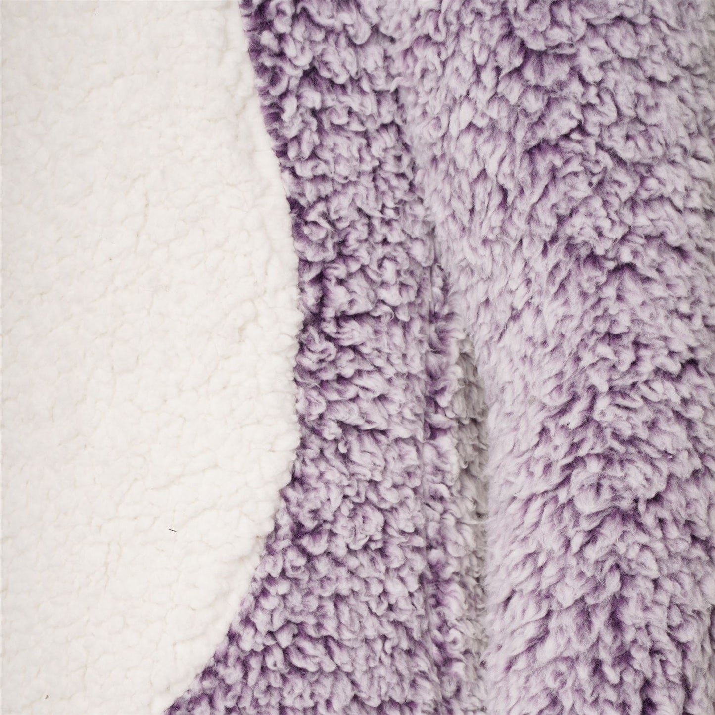 Nifty Kids Hedgehog Fleece Onesie - Lilac Nifty