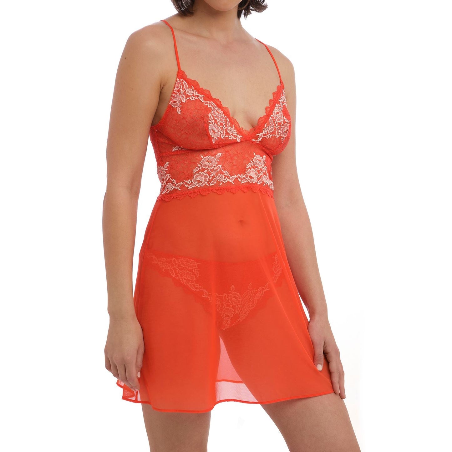 Wacoal Lace Perfection Chemise - Fiesta Wacoal