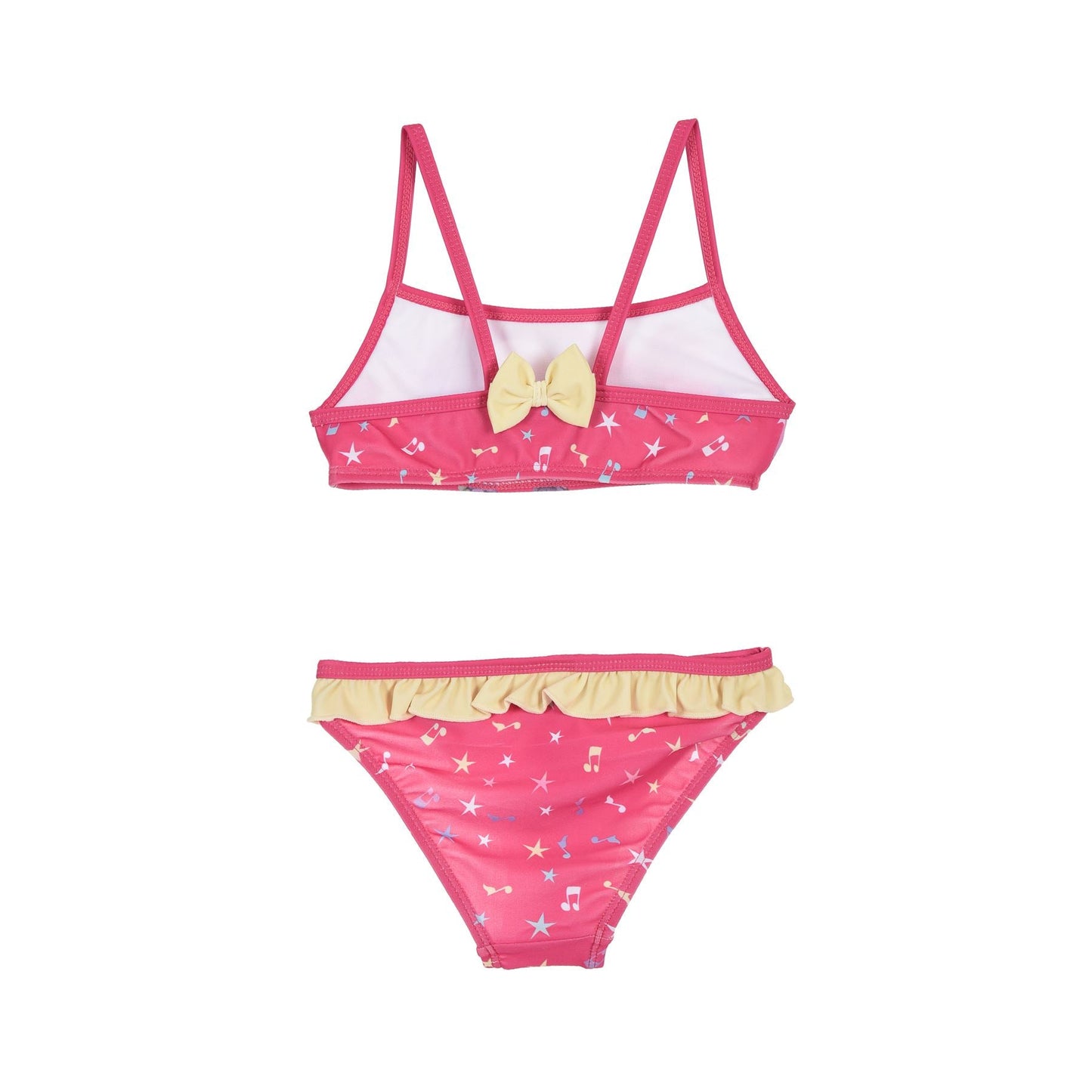 Girls Trolls World Tour Bikini Set - Fushia/Yellow Trolls