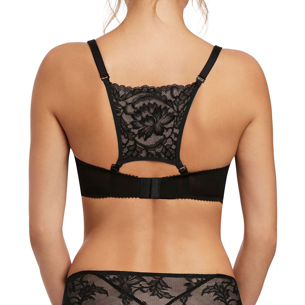 Fantasie Bronte Vertical Seam Bra - Black Fantasie