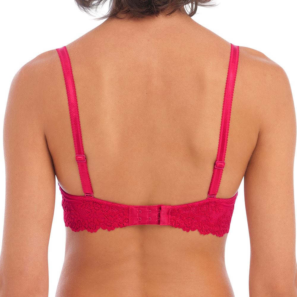 Wacoal Embrace Lace Plunge Bra - Persian Red