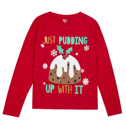 PJ's Womens 'Just Pudding Up With It' Pyjama Set PJ's