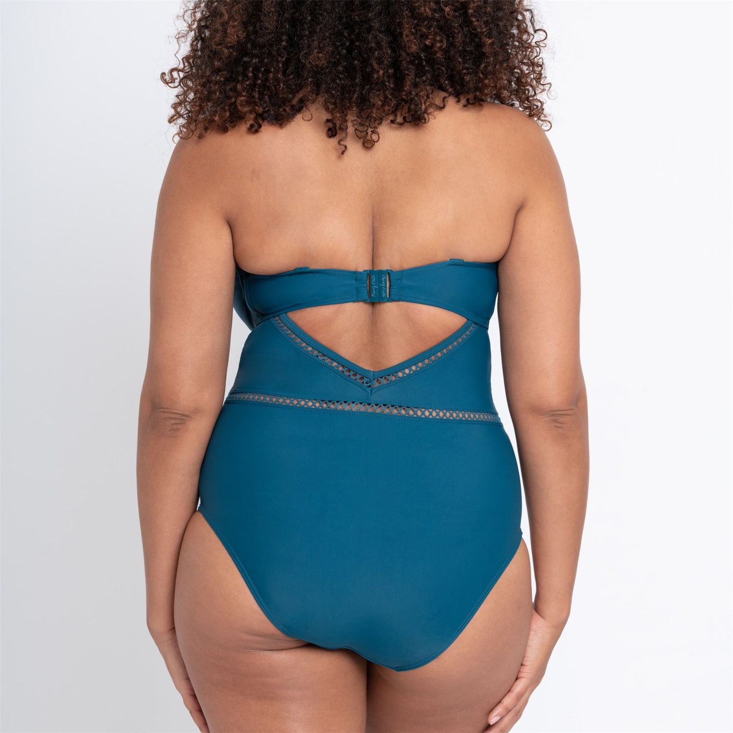 Curvy Kate First Class Plunge Swimsuit - Deep Teal