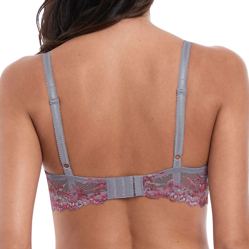 Wacoal Embrace Lace Bra - Lilac Grey/Multi