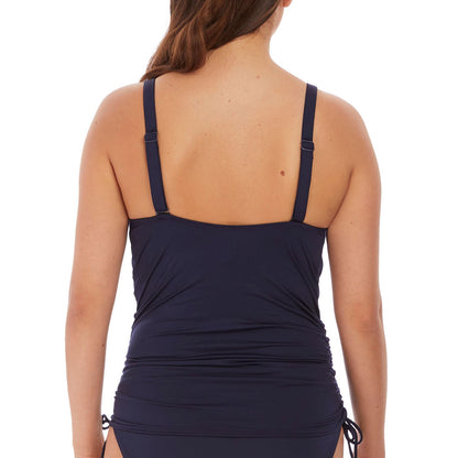 Fantasie San Remo Moulded Gathered Tankini Top - Ink