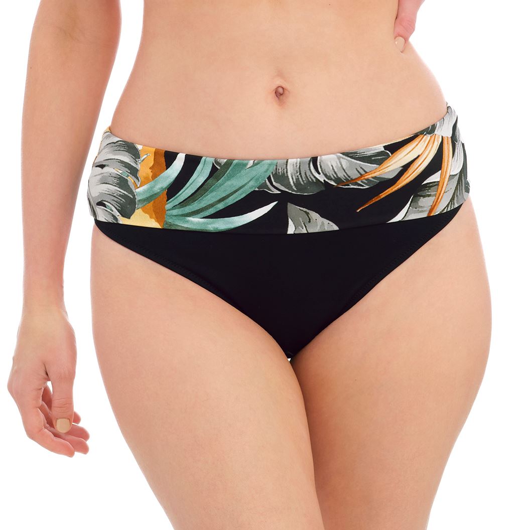 Fantasie Bamboo Grove Fold Bikini Brief - Jet