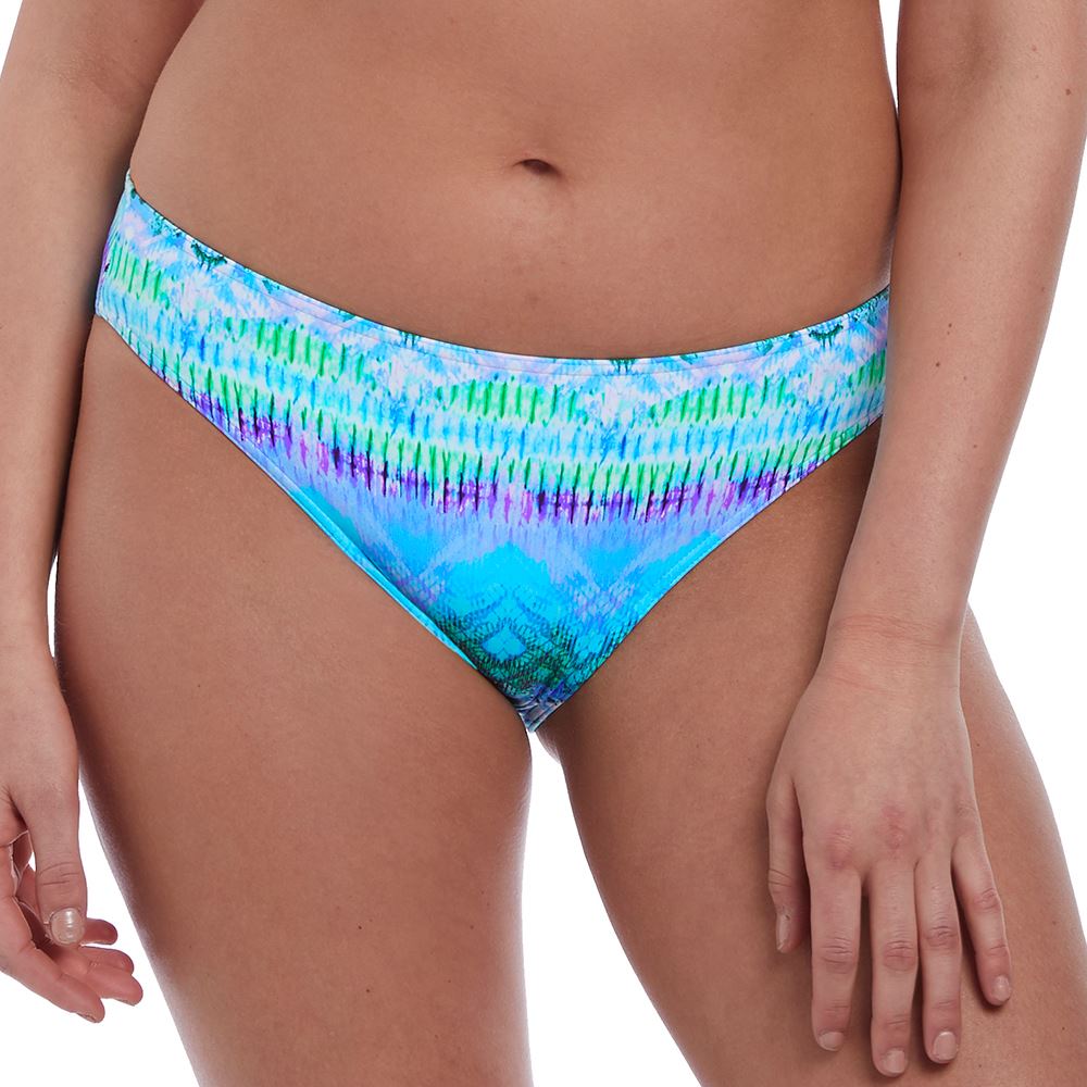Freya Seascape Bikini Brief - Blue Lagoon