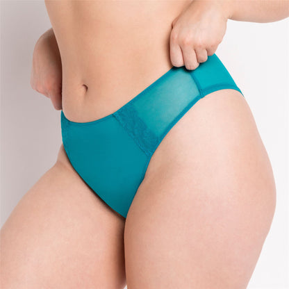 Curvy Kate Eye Spy Brazilian Brief - Turquoise