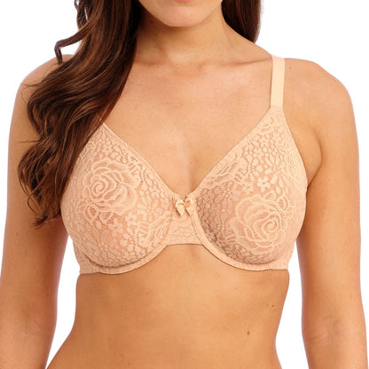 Wacoal Halo Lace Bra - Almost Apricot
