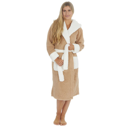 Forever Dreaming Womens Novelty Fleece Teddy Bear Robe