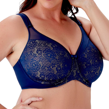 Berlei Beauty Minimiser Bra - Deep Blue