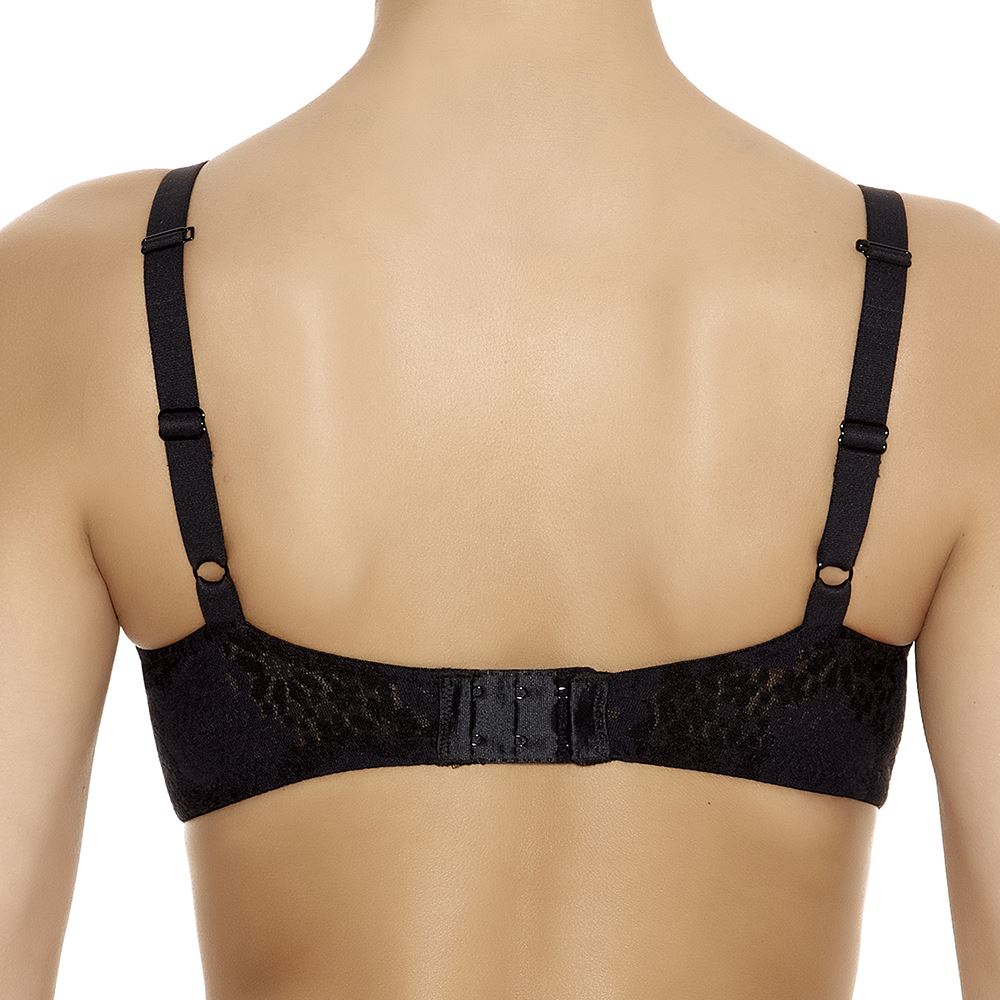 Wacoal Halo Lace Moulded Bra - Black