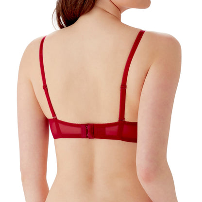 Gossard Glossies Lace Bra - Bordeaux
