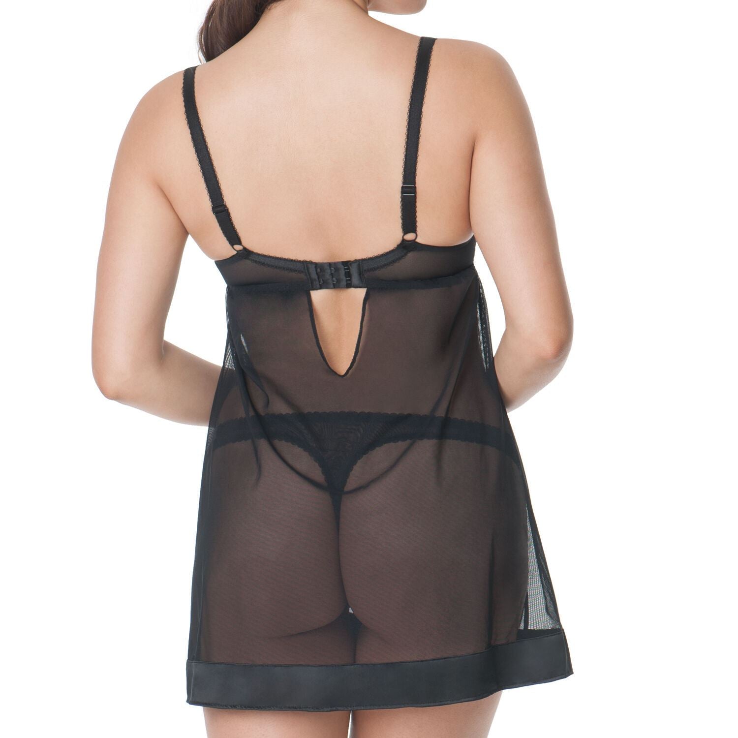 Curvy Kate Belle Babydoll - Blush/Black Curvy Kate