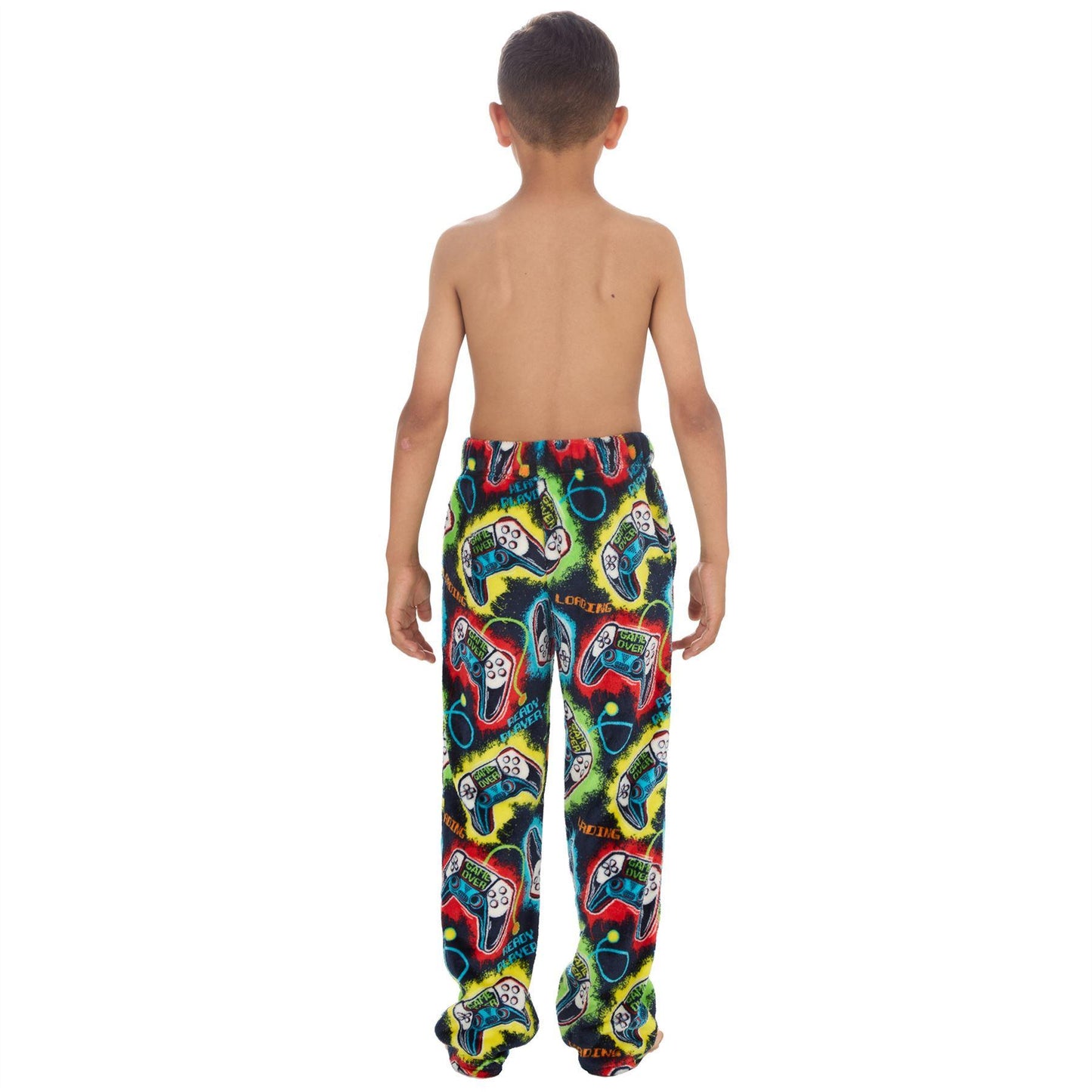 Cargo Bay Boys Fleece Lounge Pants - Gamer Print