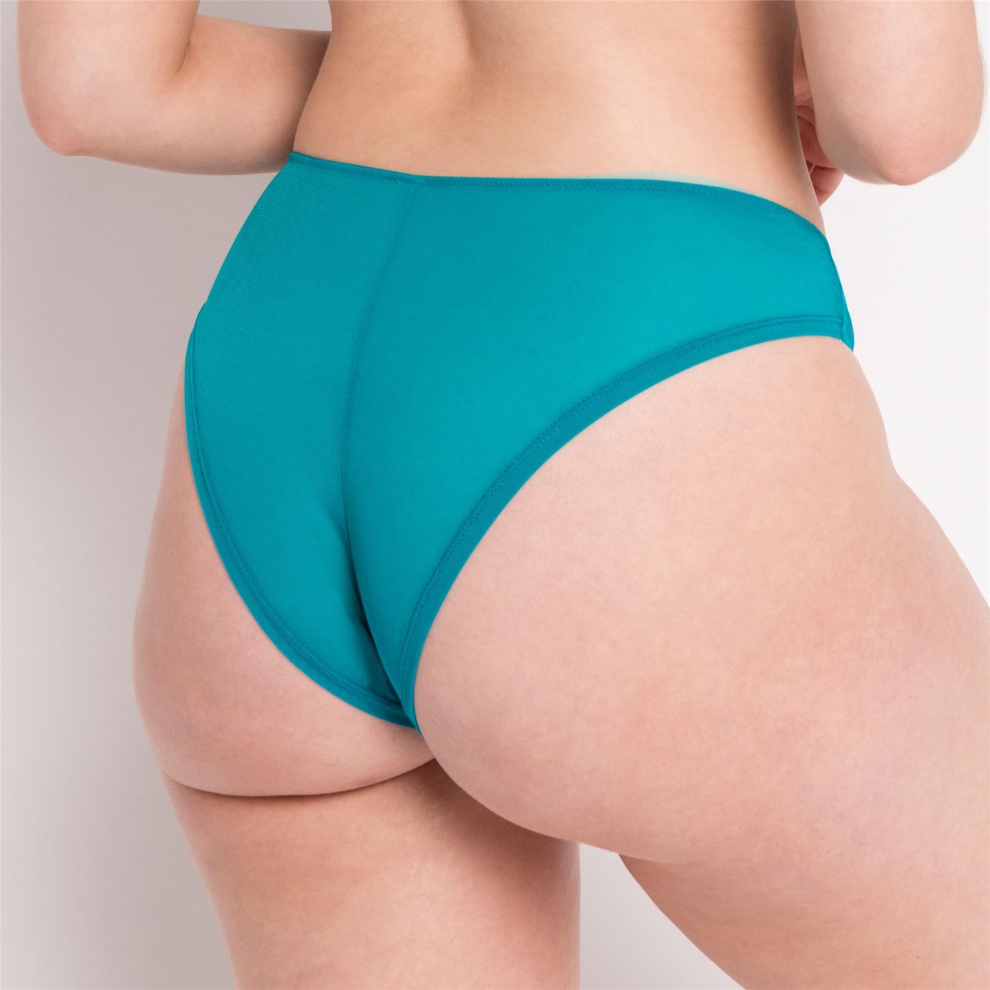 Curvy Kate Eye Spy Brazilian Brief - Turquoise