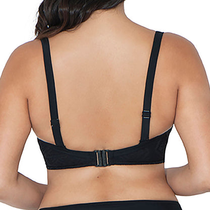 Curvy Kate Rush Plunge Bikini Top - Black