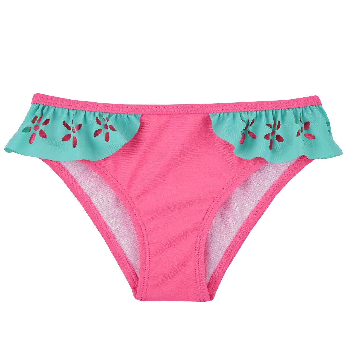 Red Melon Girls Laser Cut Floral Bikini Set (7-13 Years)
