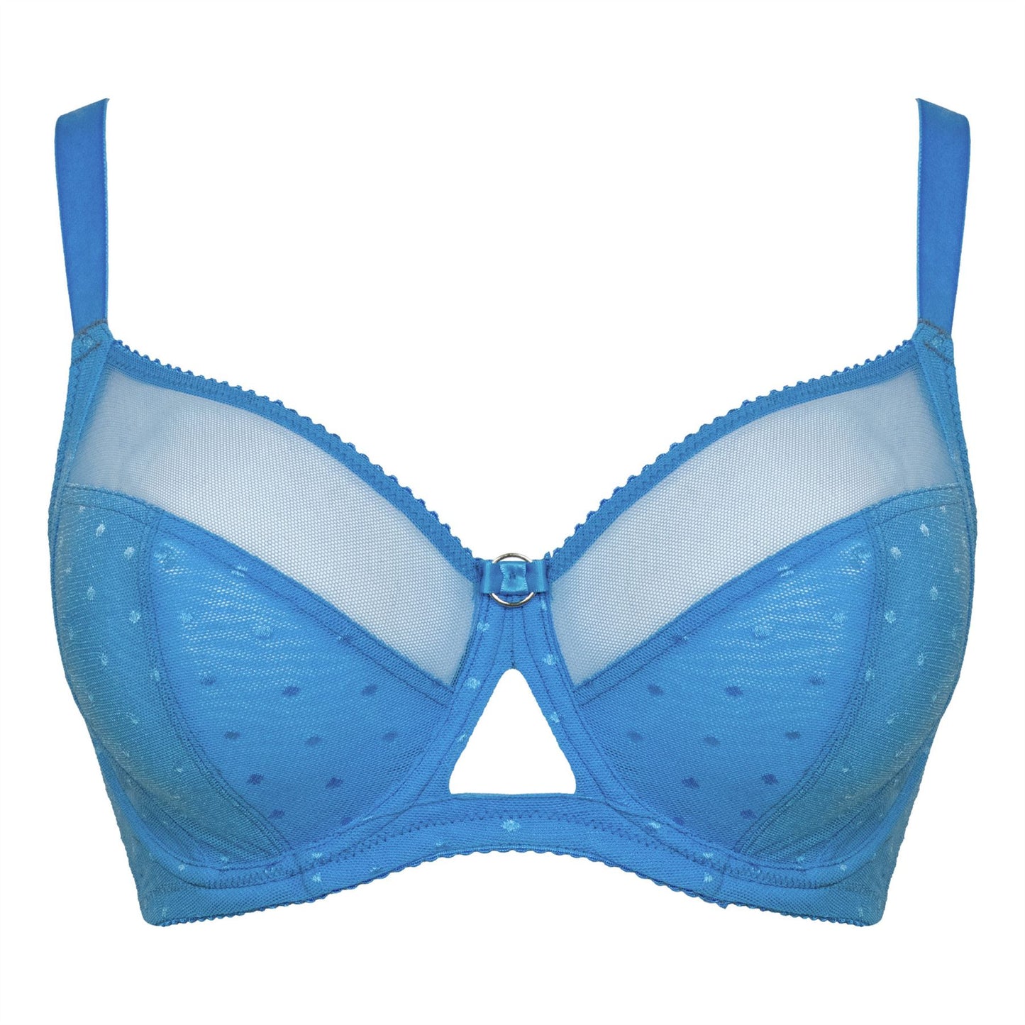 Curvy Kate Victory Polka Balcony Bra - Blue