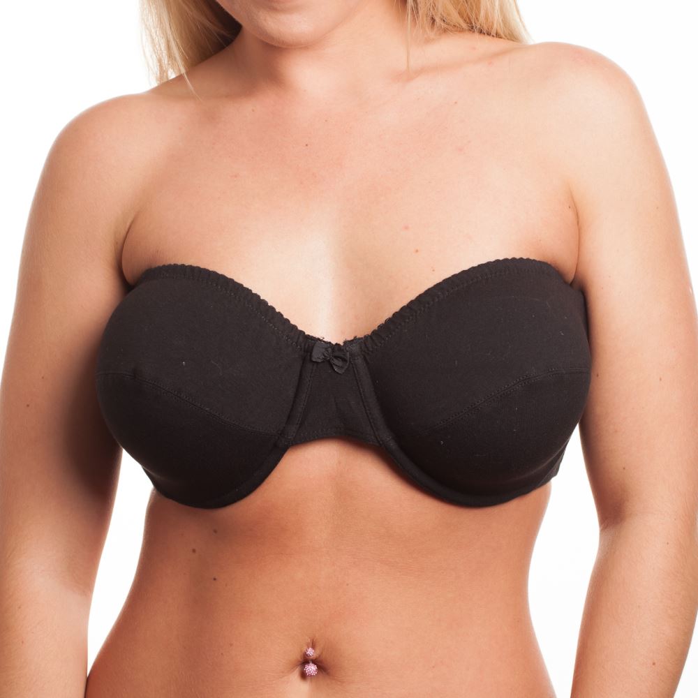 Gemm Strapless/Multiway Bra - Black