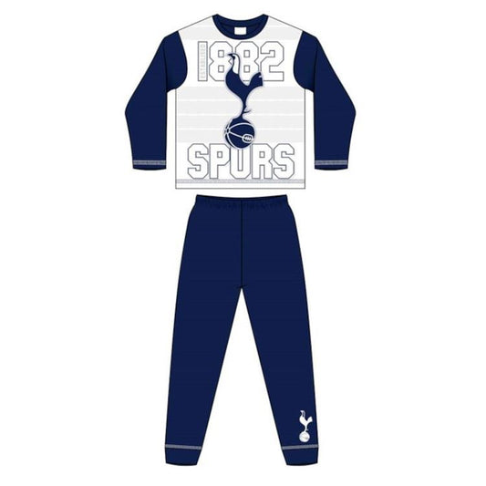 Kids Tottenham Hotspur Pyjamas - White/Navy