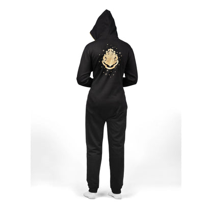 Womens Harry Potter Polycotton Onesie - Black